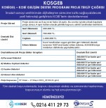 KOSGEB KOBİGEL - KOBİ Gelişim Destek Programı Proje Teklif Çağrısı